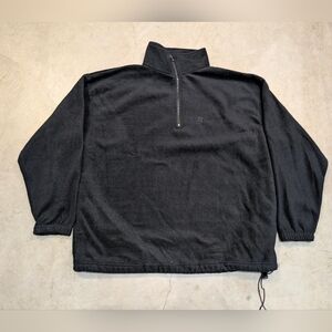 VTG Windows Vista Fleece Men's L Black Flaws